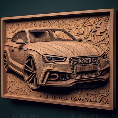 3D мадэль Audi RS5 (STL)